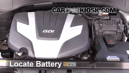 2017 Hyundai Santa Fe SE 3.3L V6 Battery Jumpstart